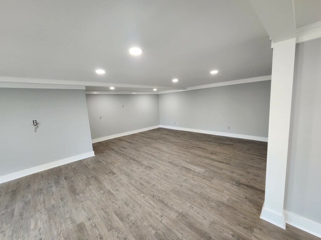 New room remodeled and painted