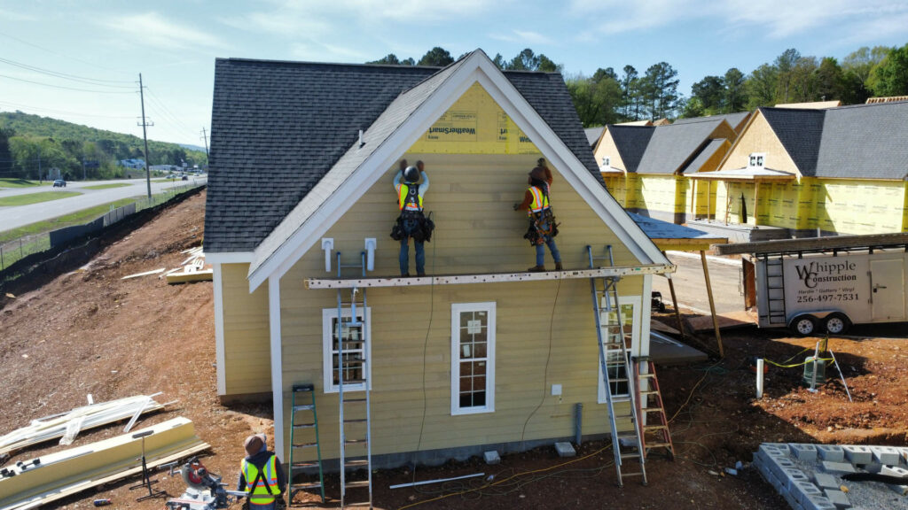 New home under construction
