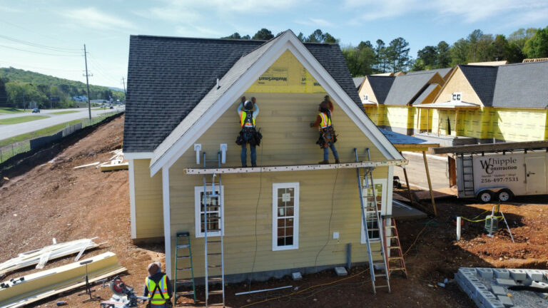 New home under construction