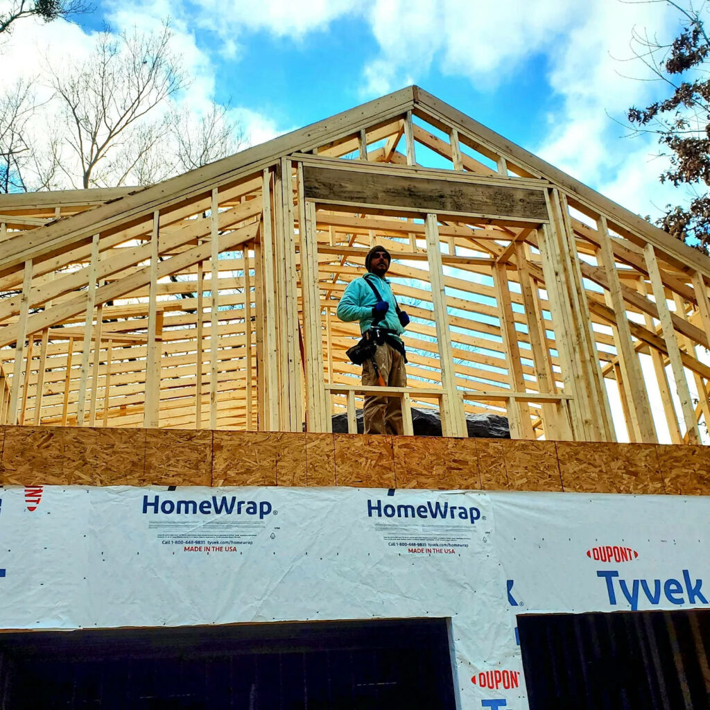 New building under construction