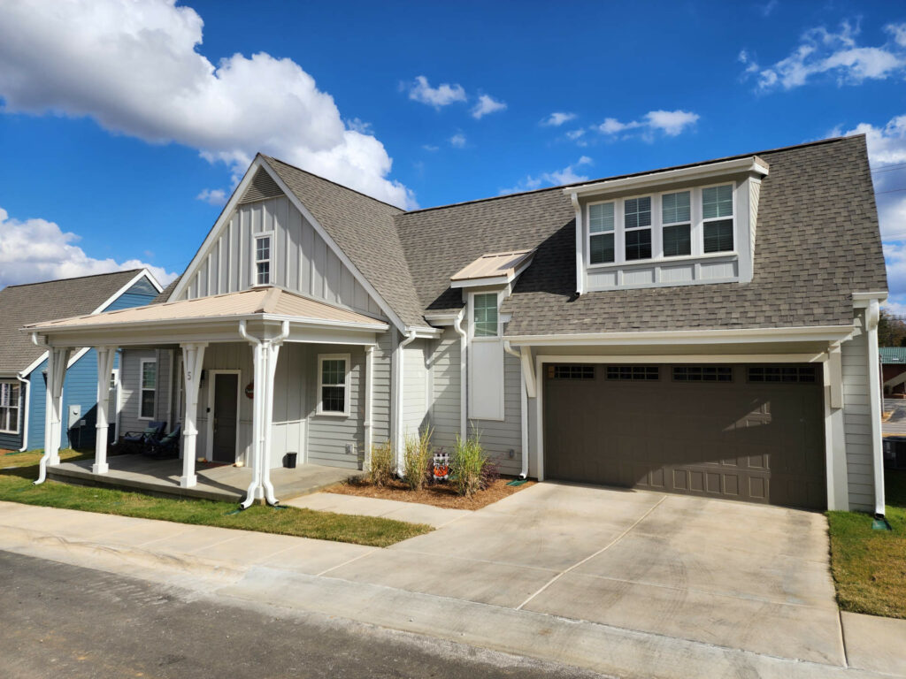 New house construction