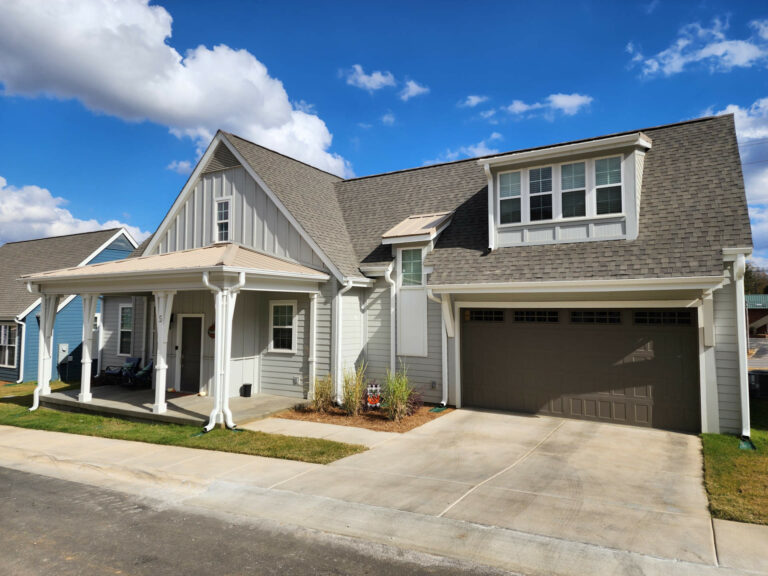 New house construction
