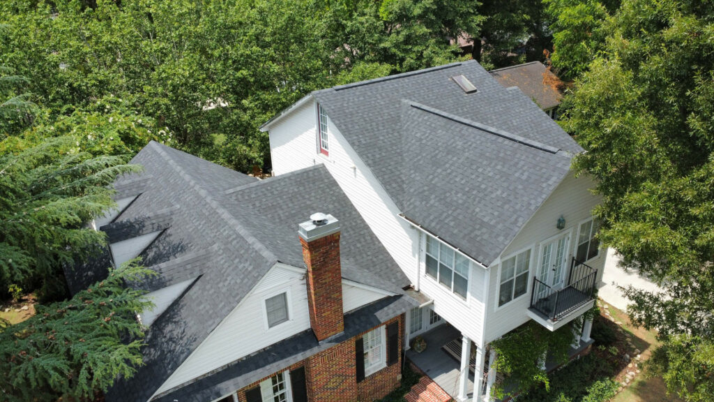 New residential rooftop
